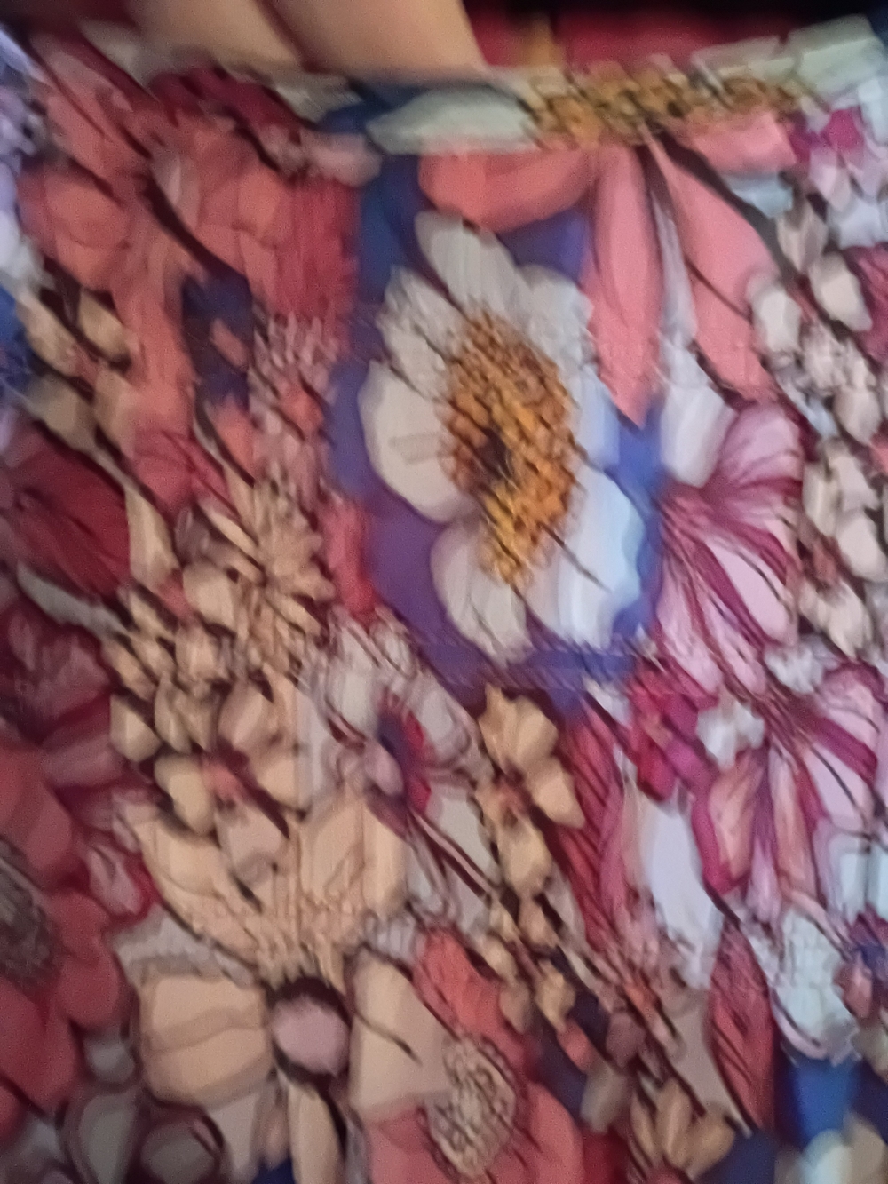 Terra & Sky Pink Floral Long-Sleeve Peasant Blouse 28w-30w Nwt - Picture 12 of 14